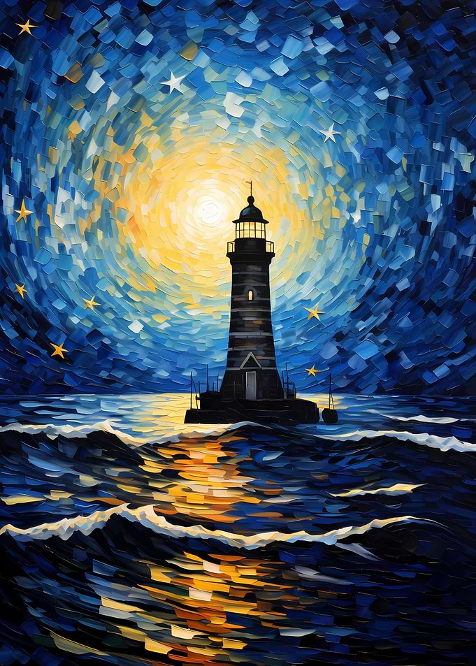 Van Gogh landscape fantasy