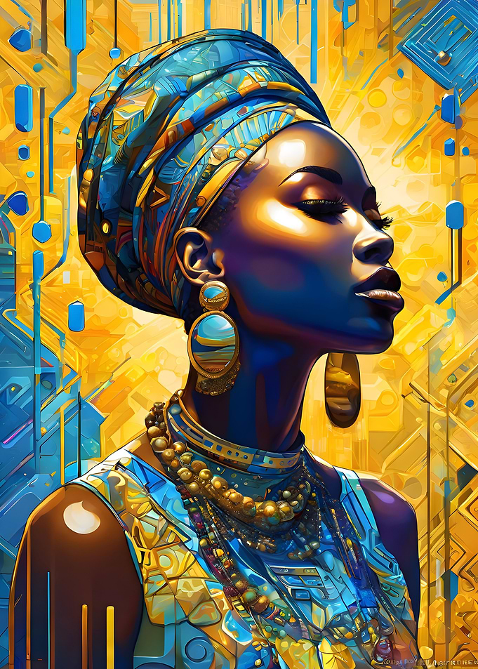 traditional african woman