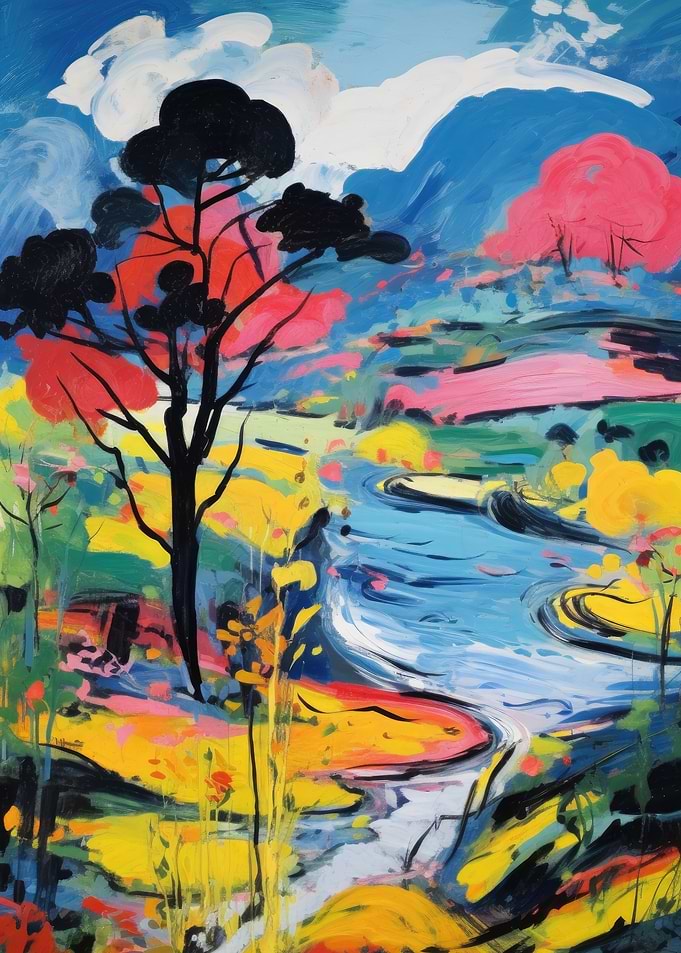 Abstract Landscape