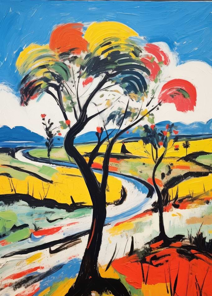 Abstract Landscape