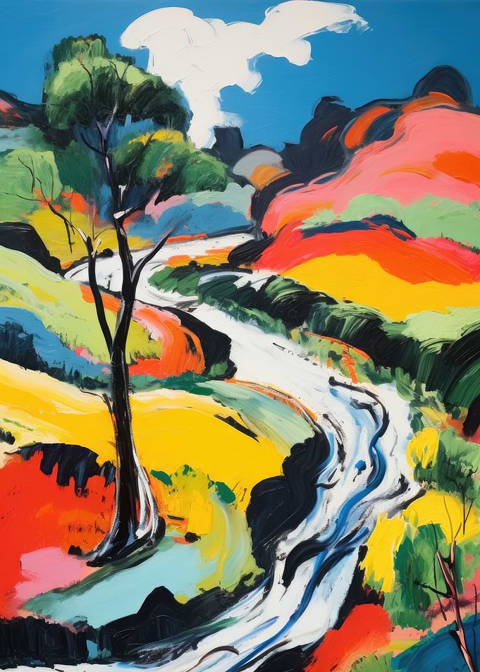 Abstract Landscape