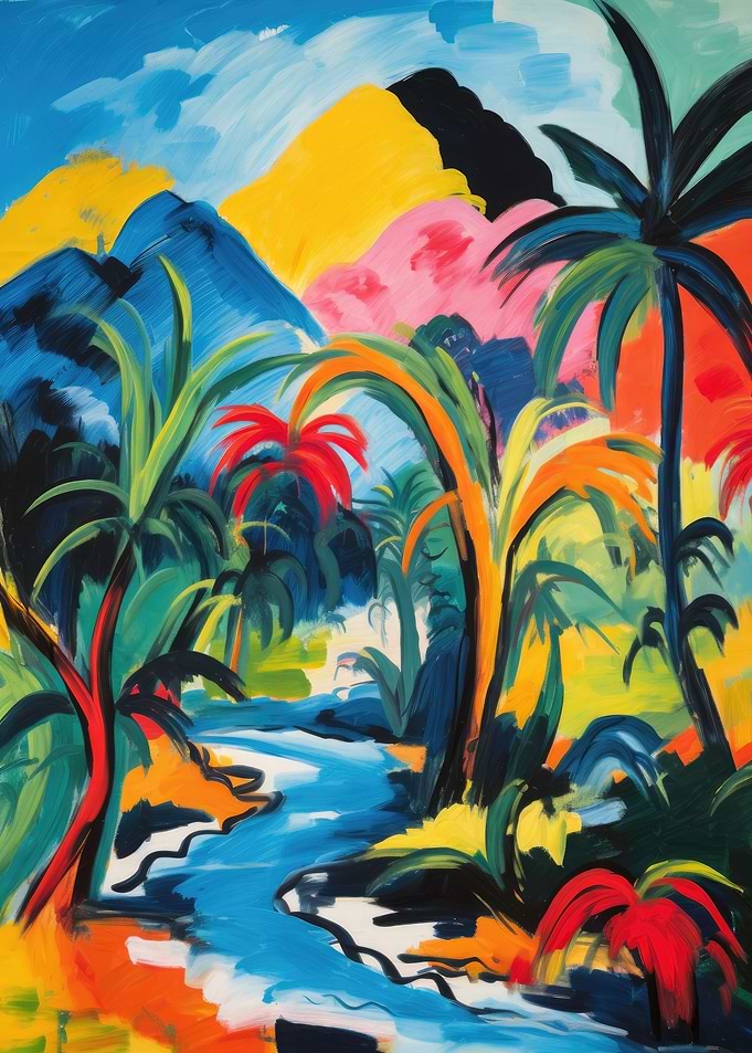 Abstract Landscape