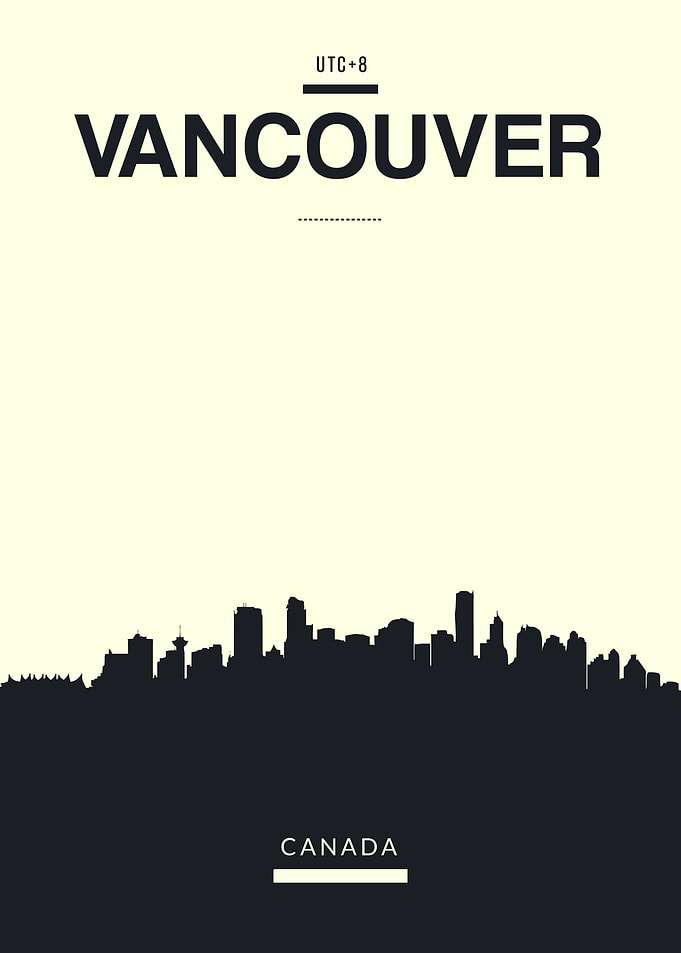 Vancouver Canada Skyline