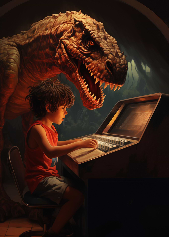 Dinosaur Game Boy