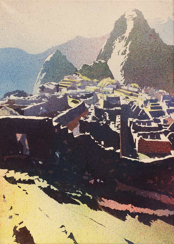 Peruvian ruin Machu Picchu