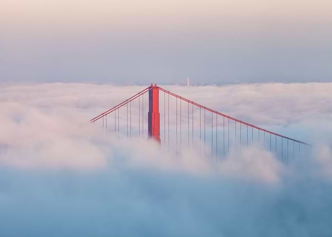 Golden Gate under Fog