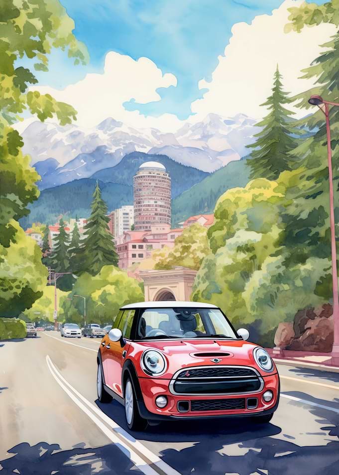 Car Watercolor