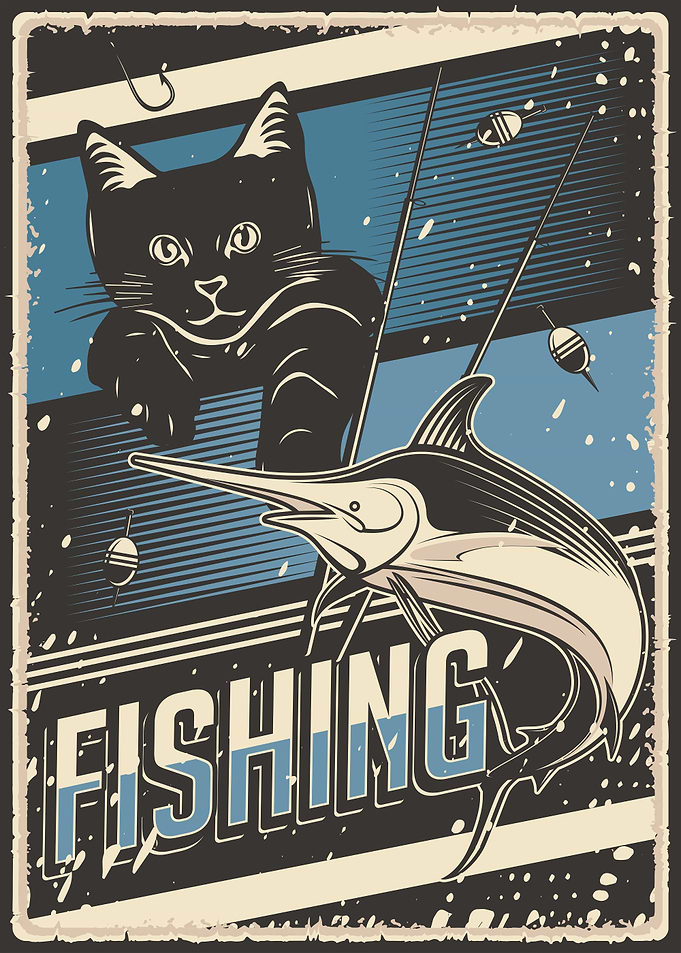 Fishing Marlin Cat