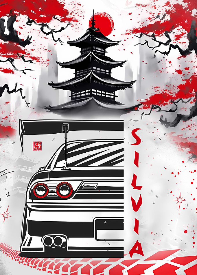 JDM Nissan Silvia car