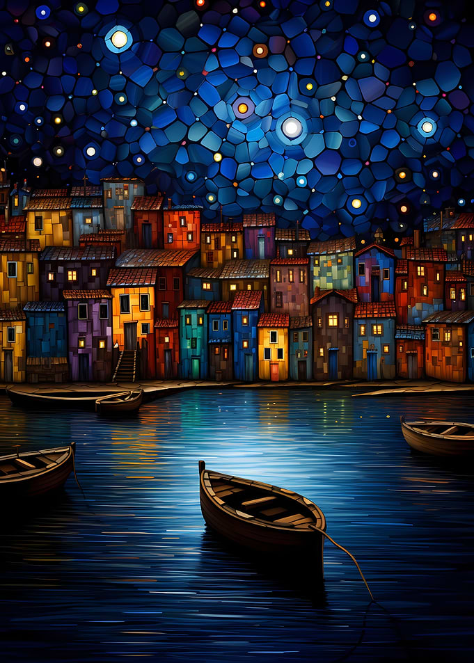 Van Gogh landscape fantasy