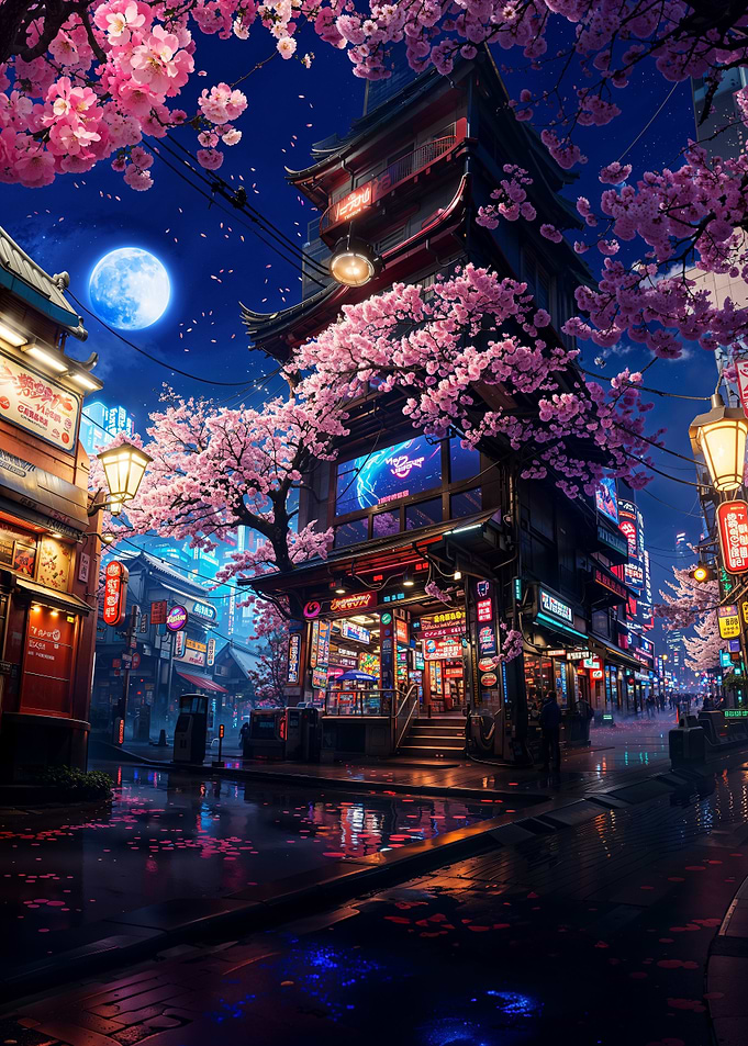 Neon Tokyo Sakura Store