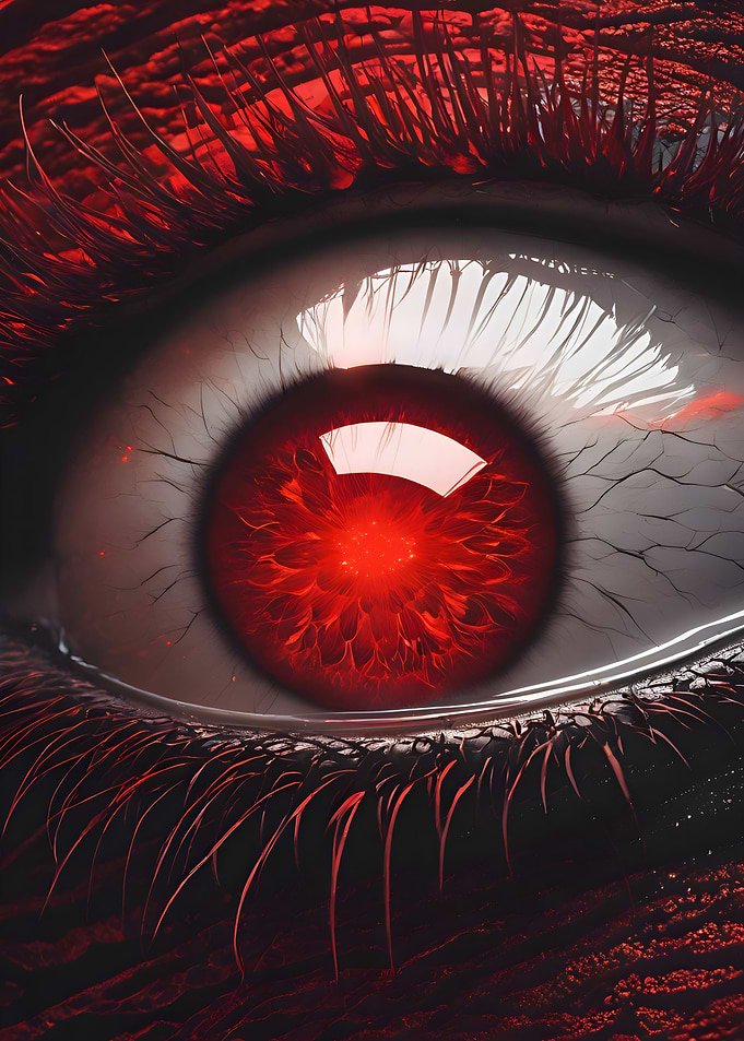 bloody eye