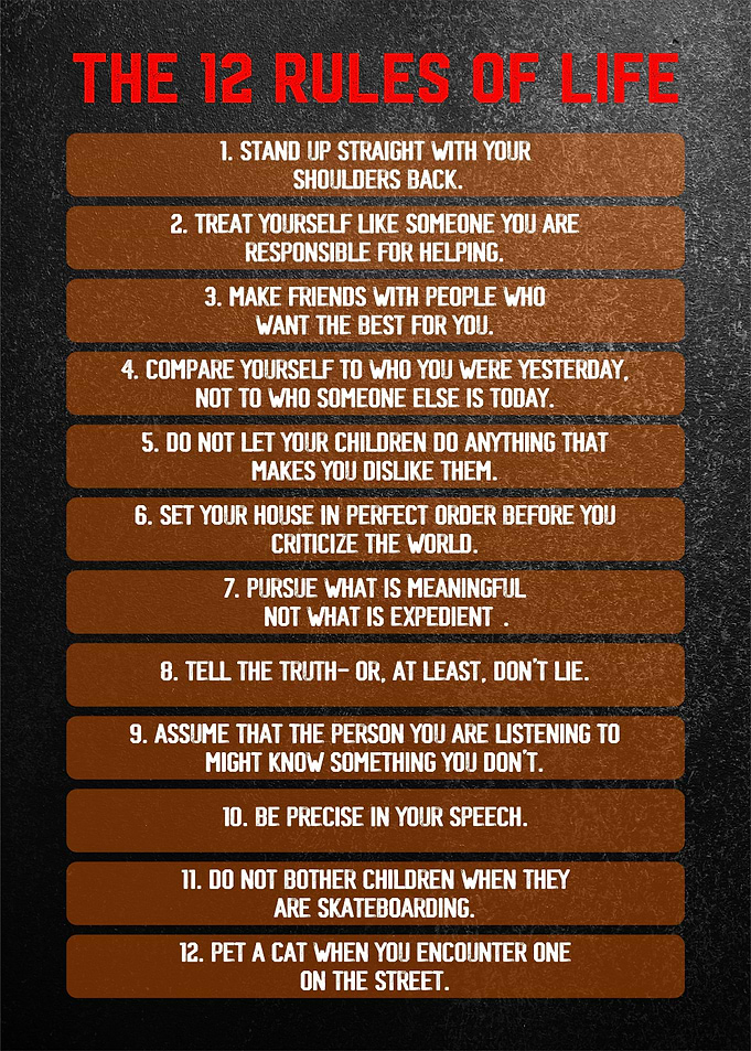the 12 rules of life