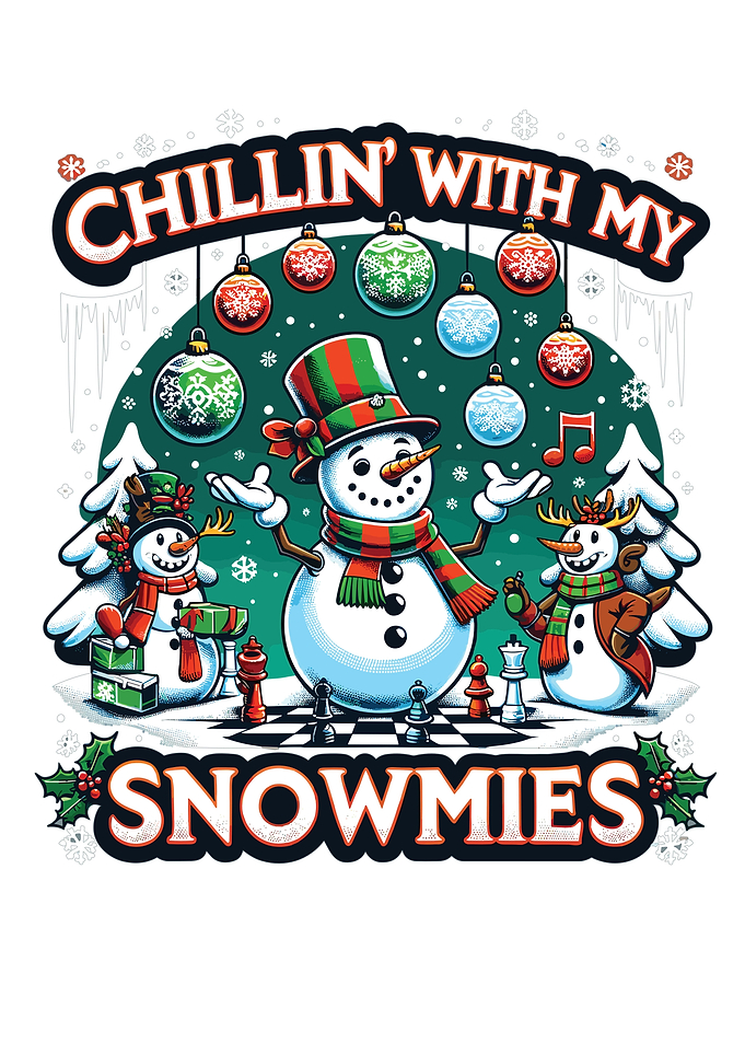 Chillin With My Snowmies