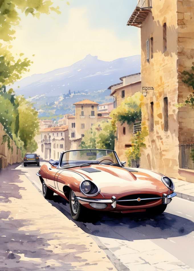 Car Watercolor