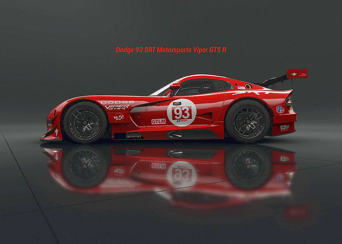 Dodge 93 SRT Viper GTS R