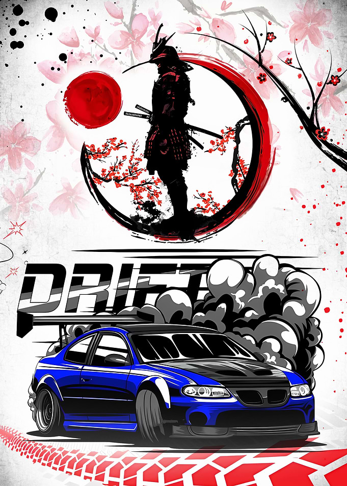 Drift car jdm
