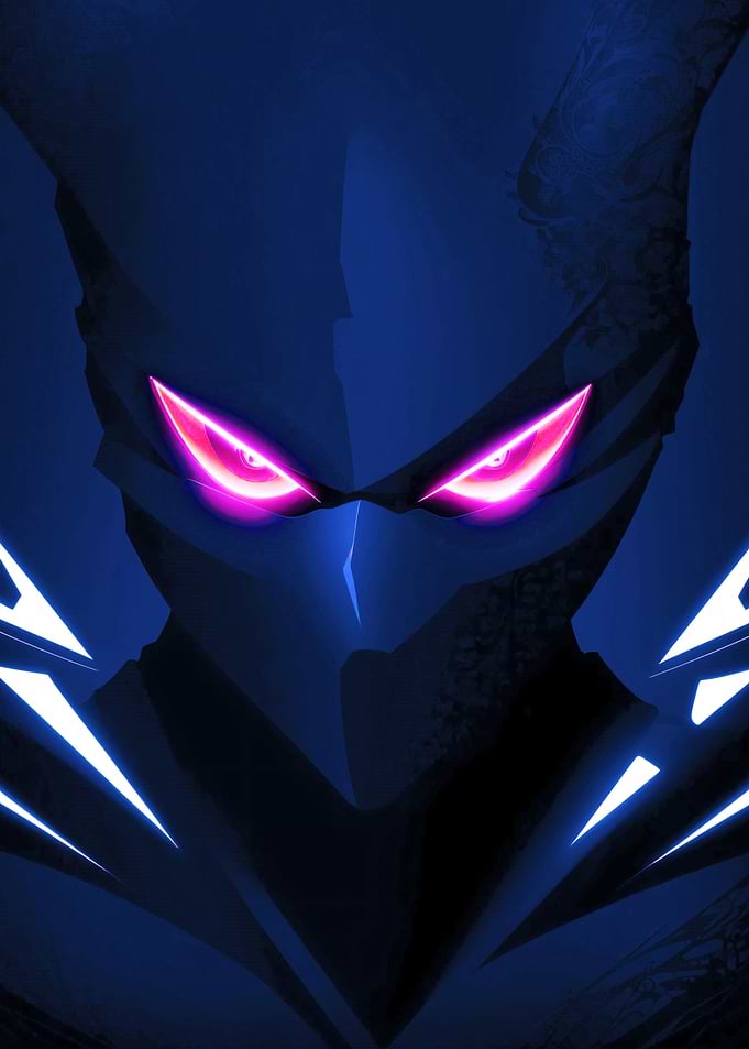 Ninja Cyberpunk Art