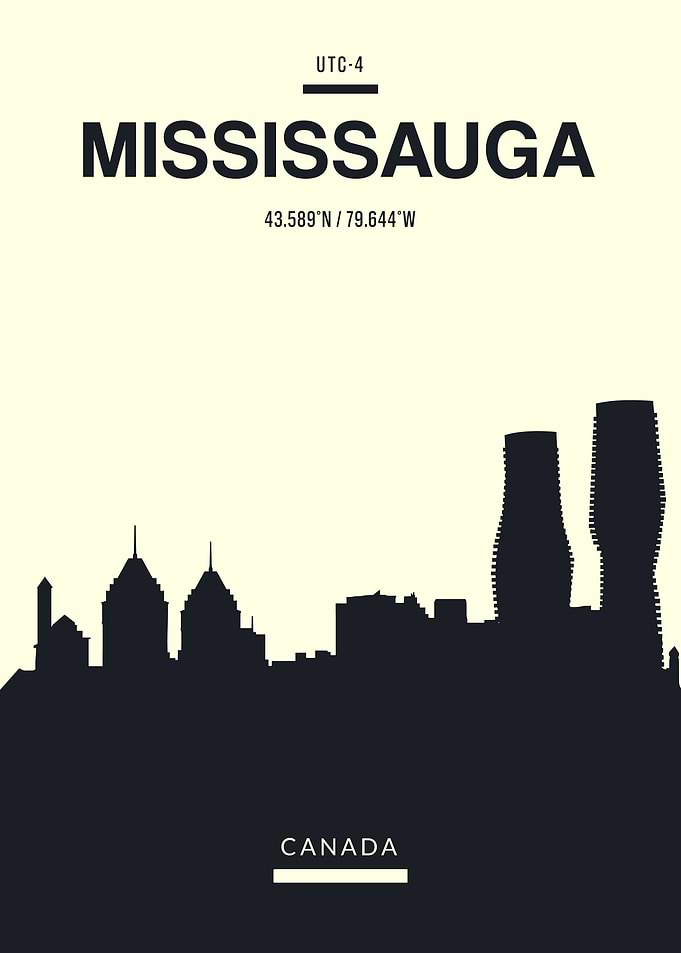 Mississauga Canada Skyline