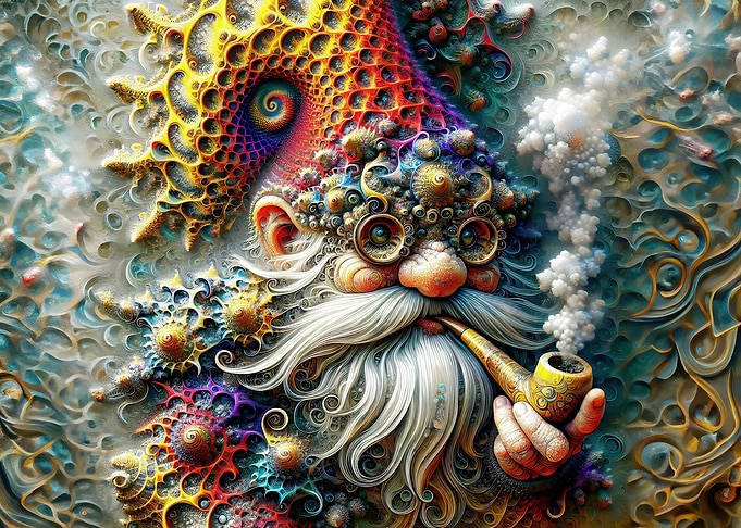 The Fractal Kissed Gnome