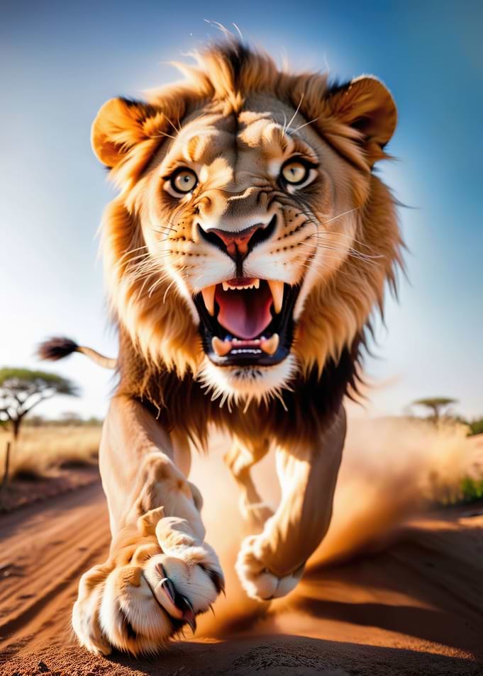 The Fierce Lion