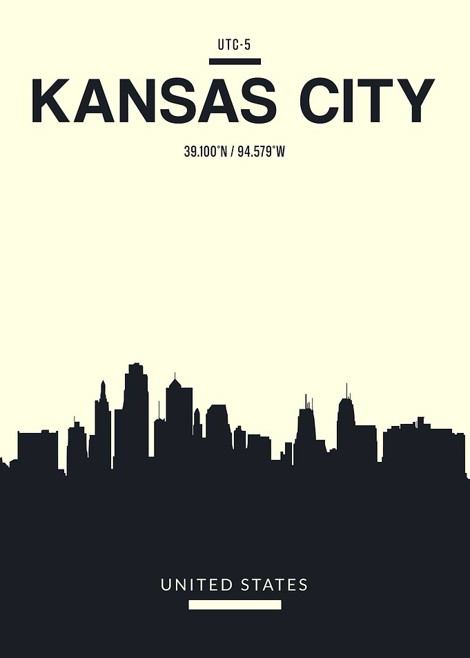 Kansas City USA Skyline
