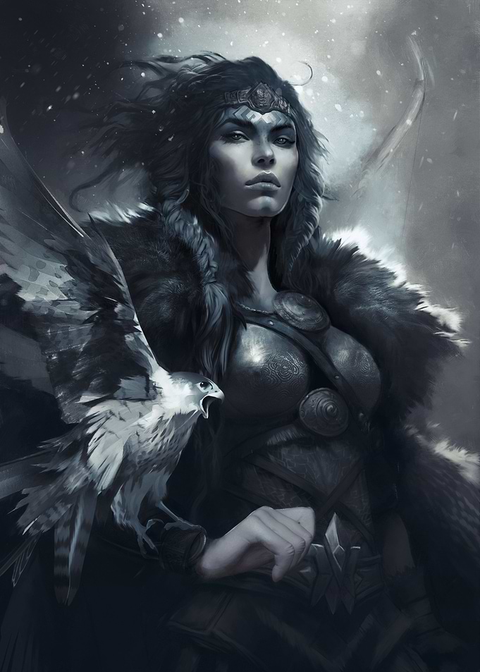 Skadi the Hunter Goddess