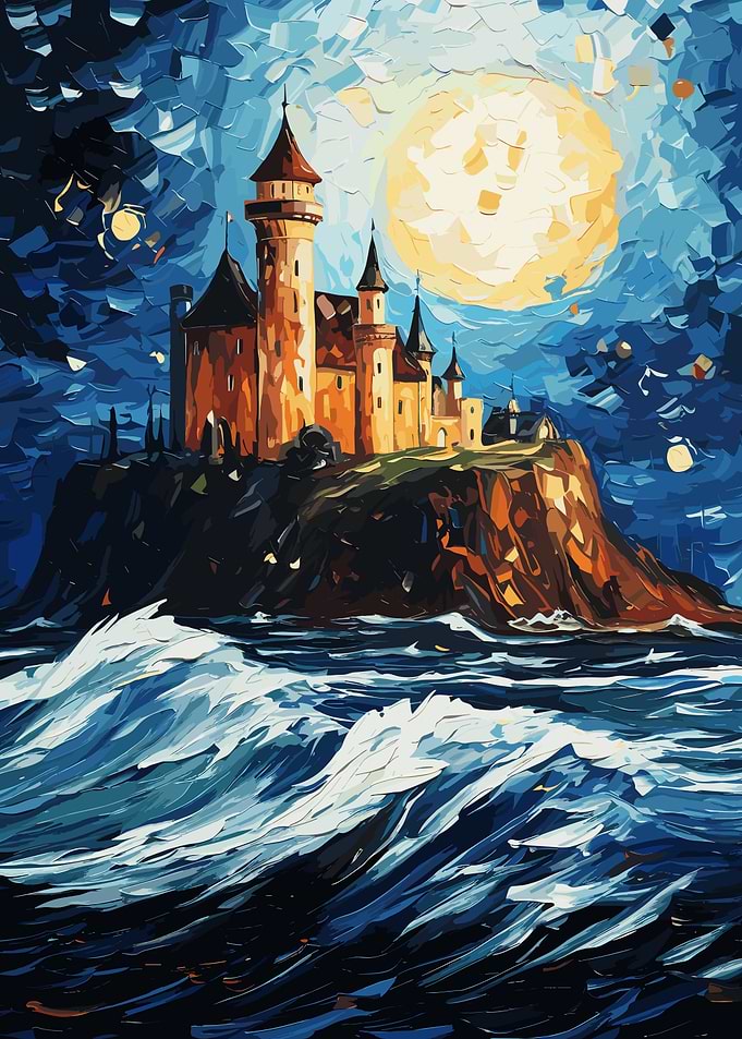 Castle on a cliff
