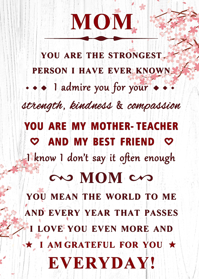 Mothers Day Gift for Mom