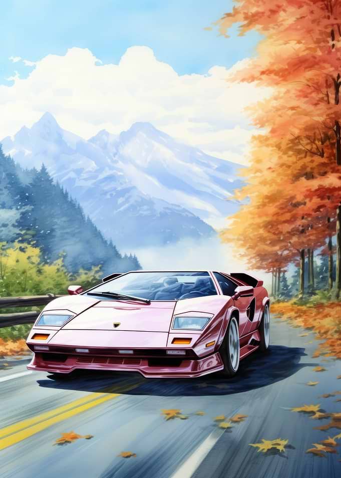 Car Watercolor