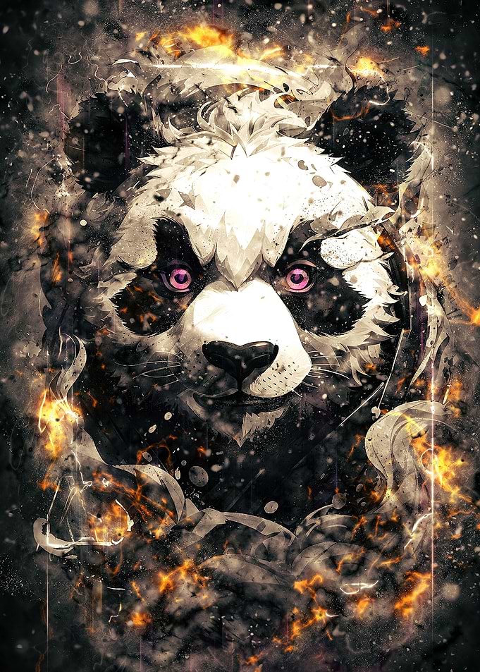 warrior panda