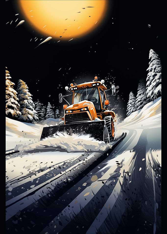 Snow Plow Winter Service