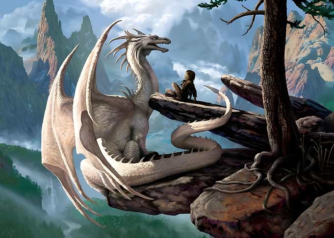 Angel Dragon forest