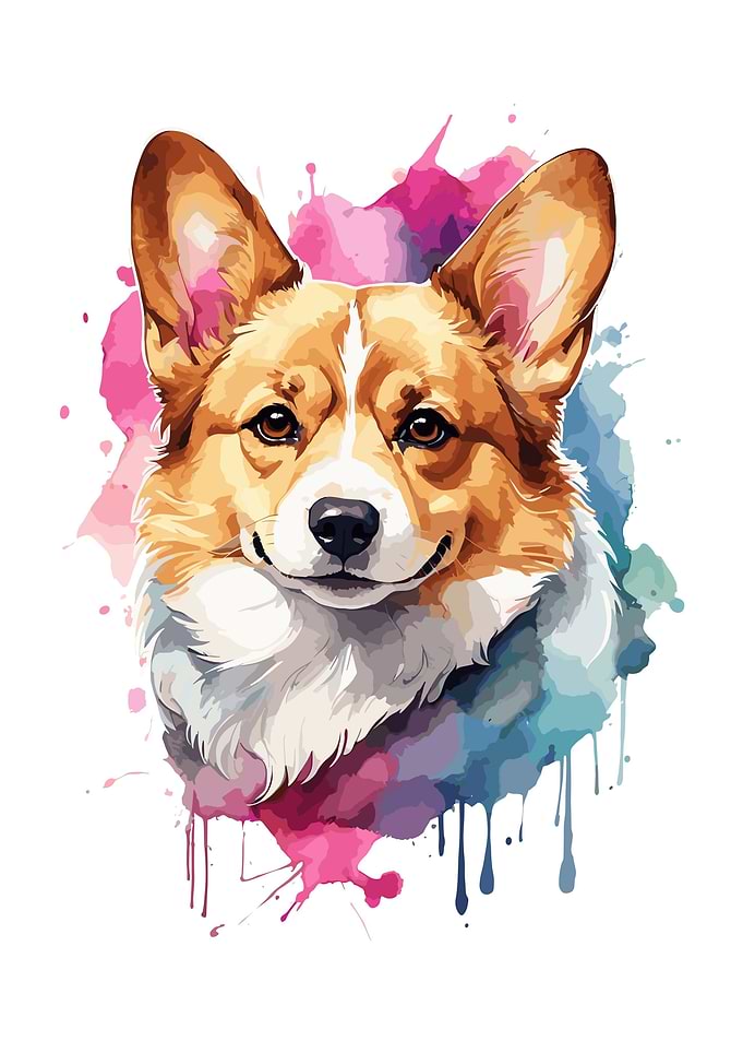 Corgi Face