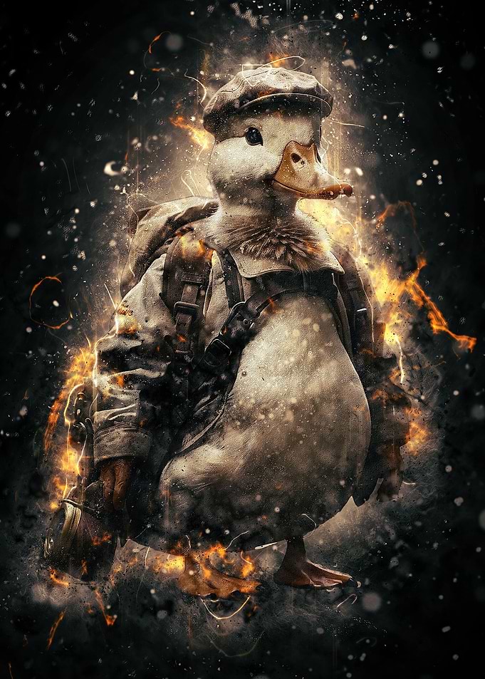 Duck warrior