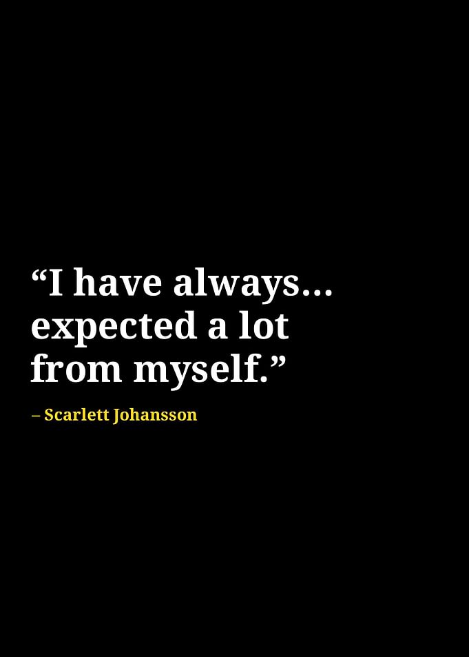 Scarlett Johansson quotes