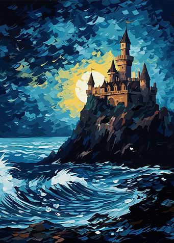 Castle on a cliff