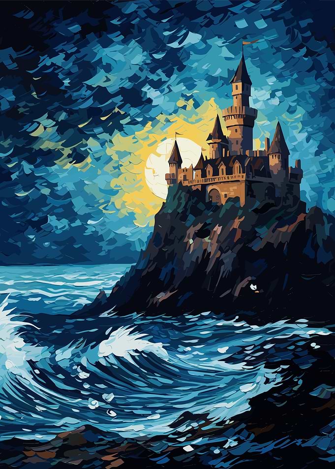 Castle on a cliff