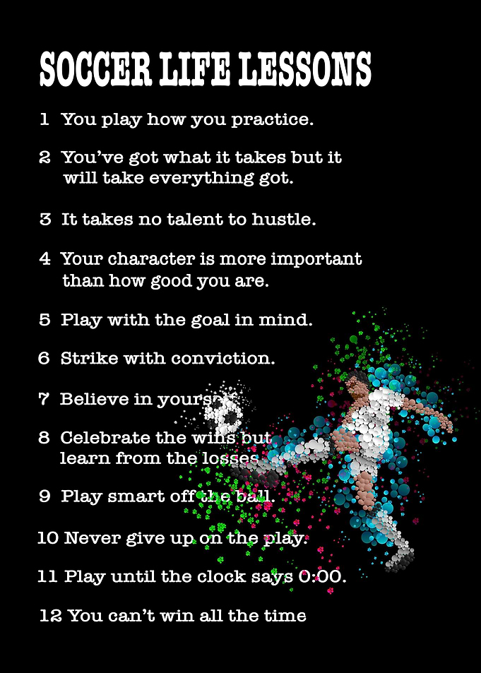 Soccer life lessons