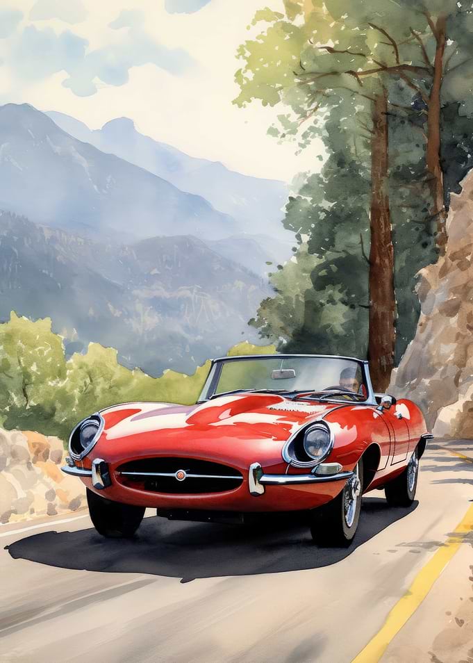 Car Watercolor