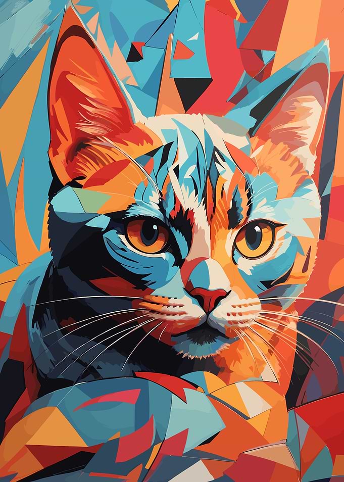 Abstract Cat