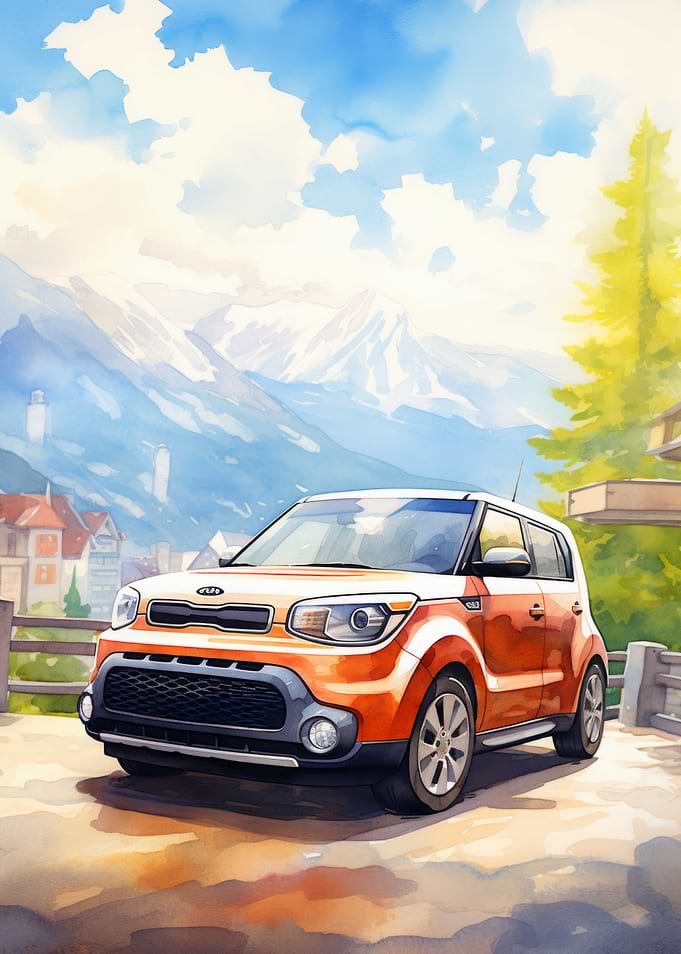 Car Watercolor