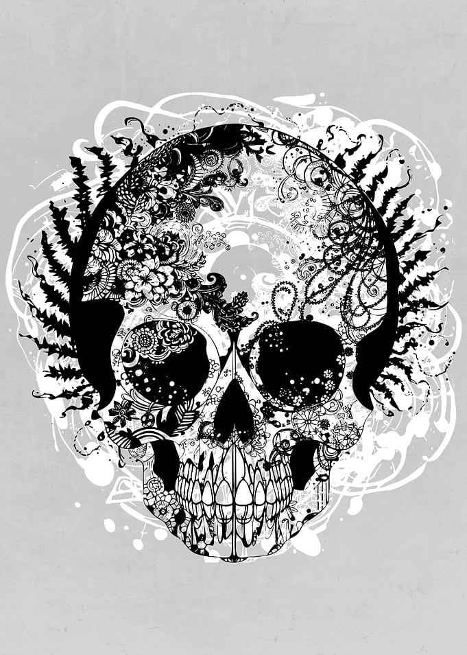 Psychedelic Skulls