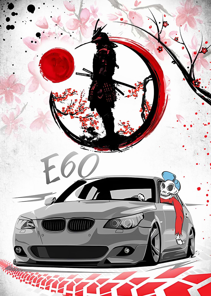 BMW E60 car