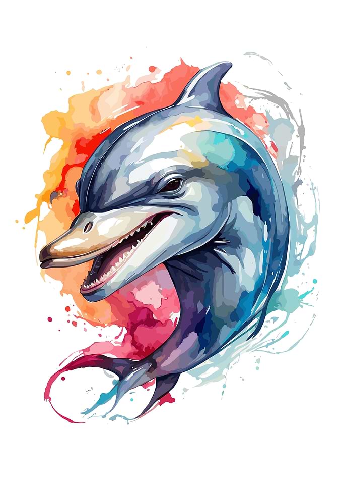 Dolphin Face