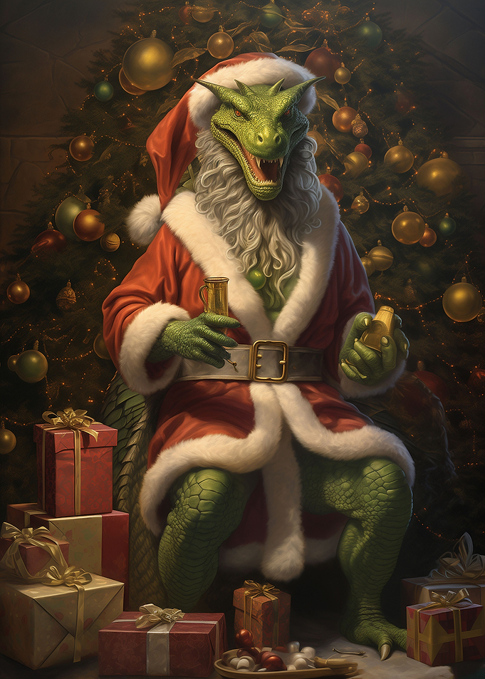 Dragon Xmas Sweet
