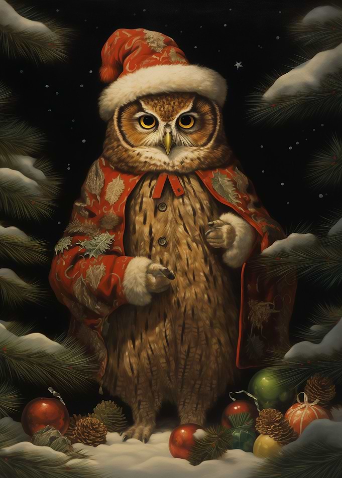 Funny Owl Vintage
