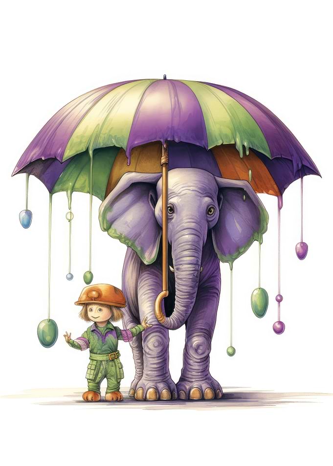 The boy and elephant