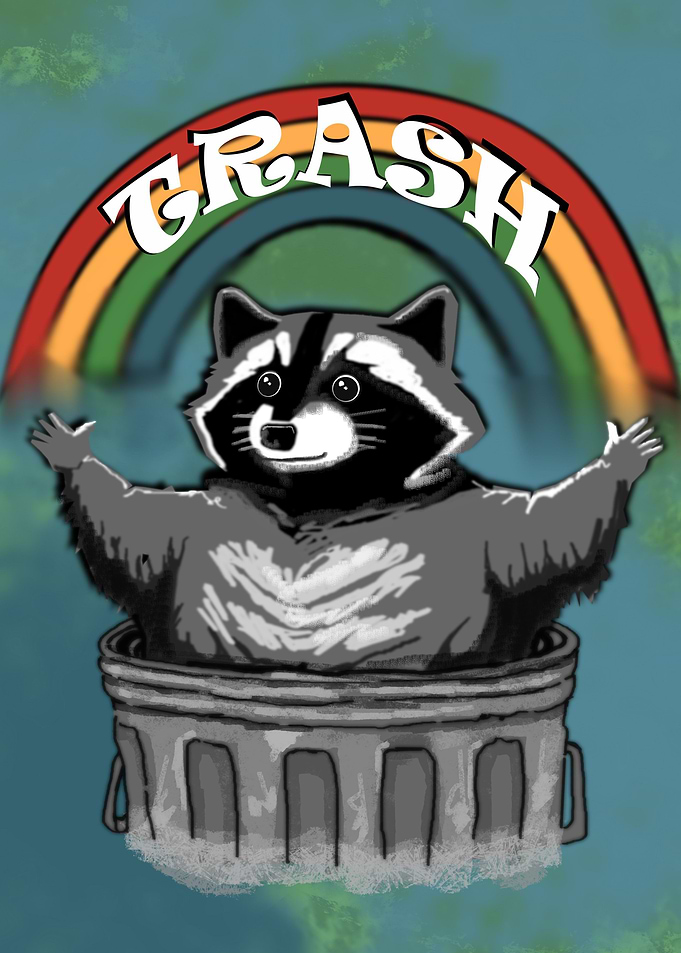 trash racoon