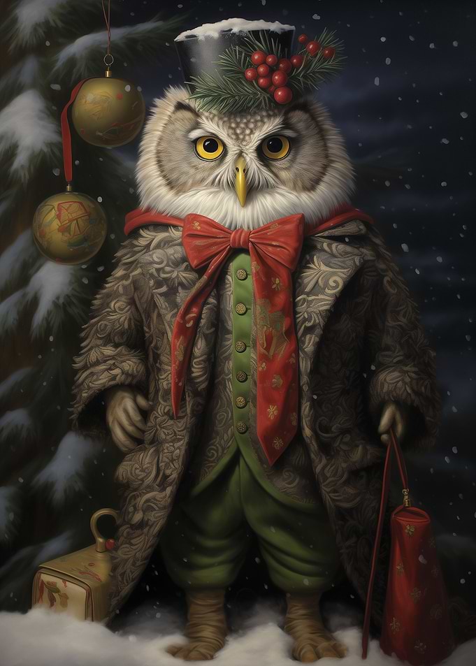 Funny Owl Vintage